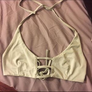 Mint bikini top